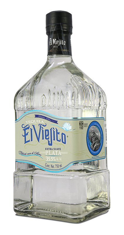 Tequila El Viejito Plata Extra Suave